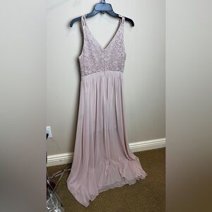 Soft Pink Morgan & Co. Prom Dress